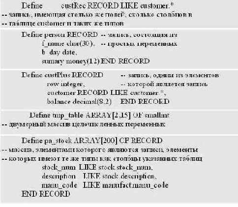     Informix-4GL
