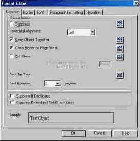 Подготовка отчетов в Crystal Reports