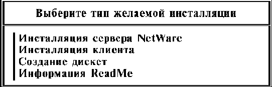 Руководство по инсталляции сервера NetWare 4.11